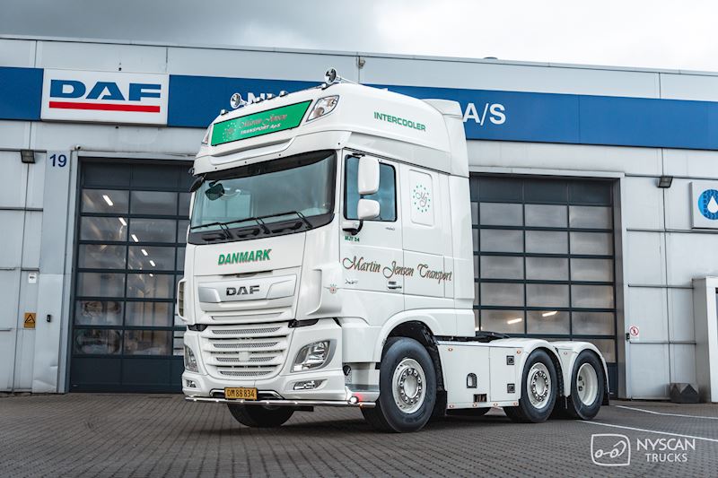 2 stk. fabriksnye DAF XF 480 FTG SSC til MJT ApS
