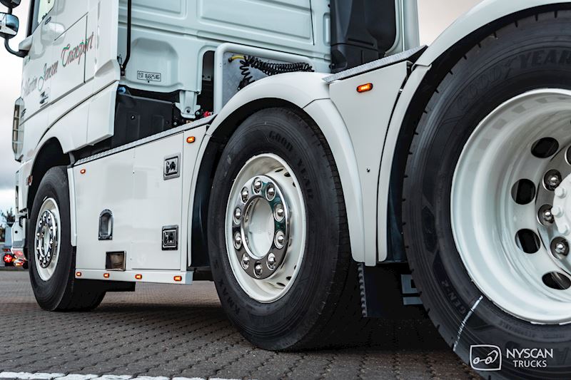 2 stk. fabriksnye DAF XF 480 FTG SSC til MJT ApS