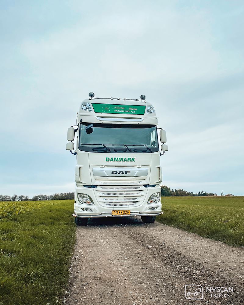 2 stk. fabriksnye DAF XF 480 FTG SSC til MJT ApS