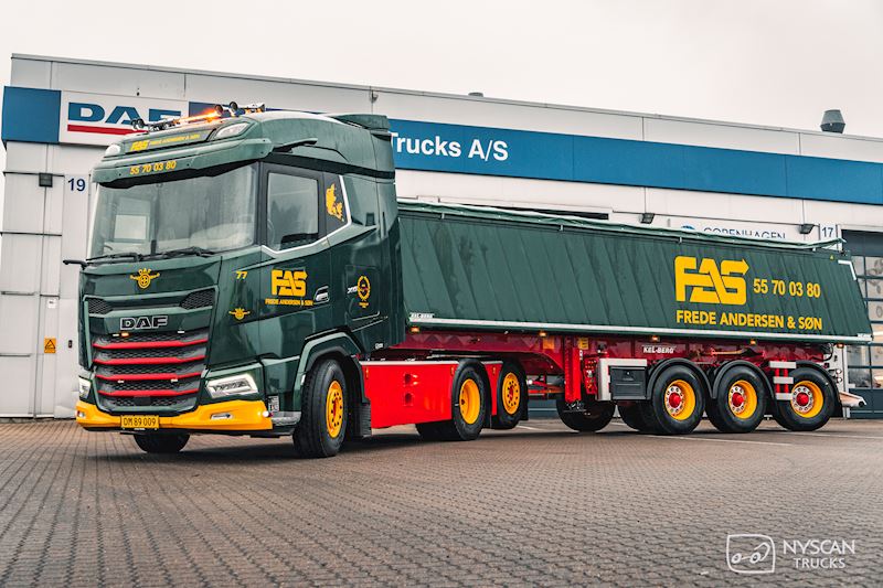 Ny DAF XG 530 FTN til Frede Andersen & Søn A/S