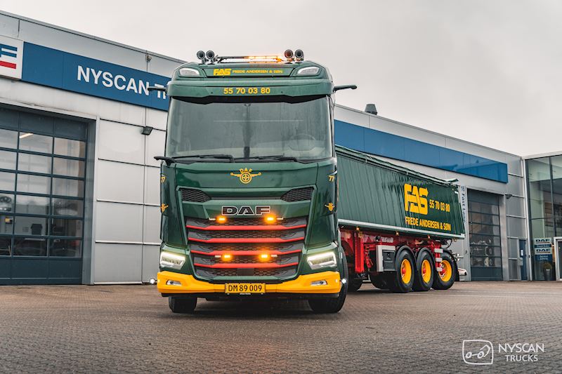 Ny DAF XG 530 FTN til Frede Andersen & Søn A/S