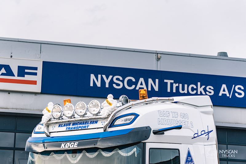 Gejlet DAF XF 450 FT til Klaus Michaelsen 