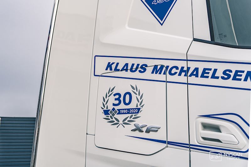 Gejlet DAF XF 450 FT til Klaus Michaelsen 