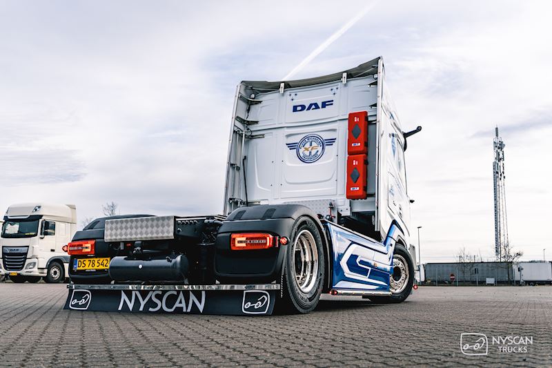 Gejlet DAF XF 450 FT til Klaus Michaelsen 