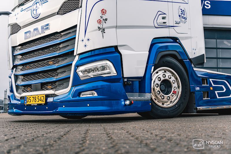 Gejlet DAF XF 450 FT til Klaus Michaelsen 