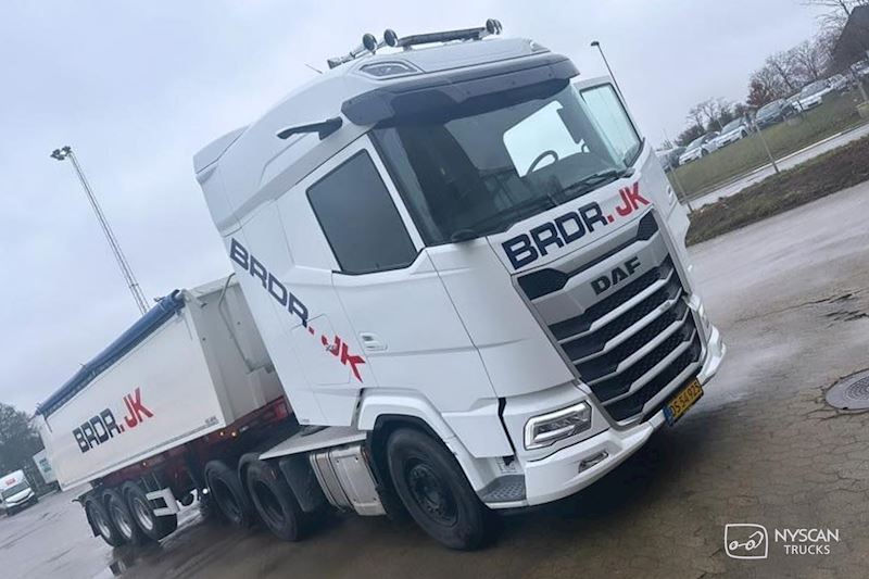 Fabriksny DAF XG 530 FTS til Brdr. JK A/S