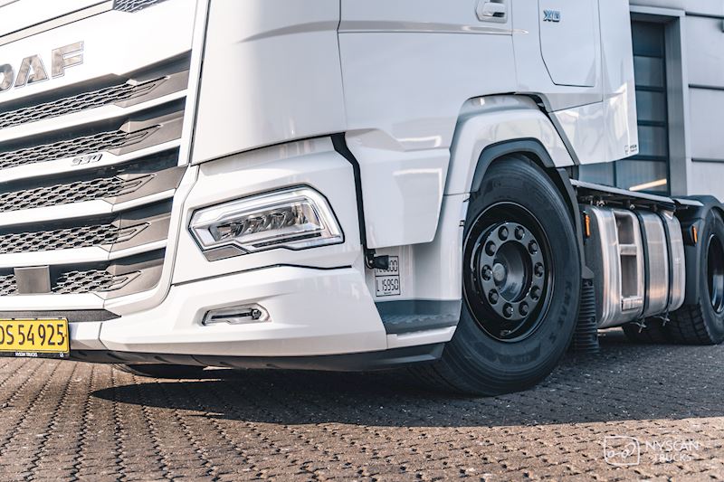 Fabriksny DAF XG 530 FTS til Brdr. JK A/S
