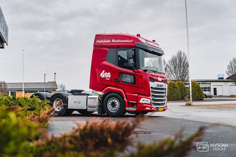 Nr. 5 DAF XF 530 FTR til Døllefjelde Maskinstation A/S