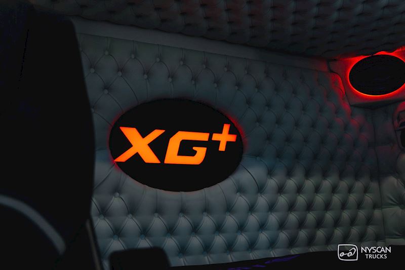 Et kunstværk af en DAF XG+ 530 til CST Transport