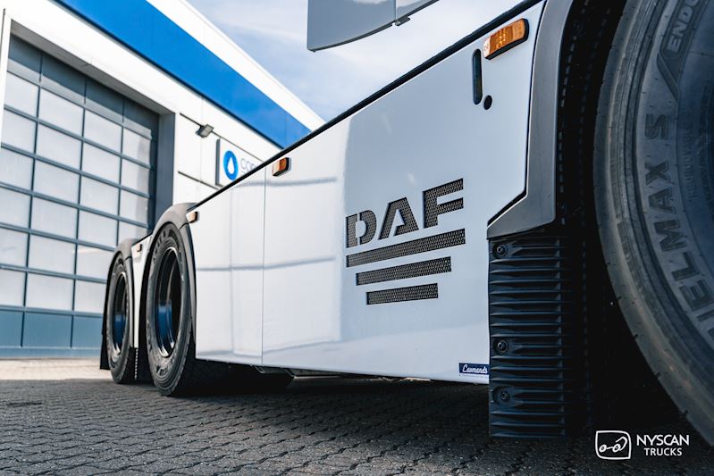 Transport Danmark henter Fabriksny DAF XG 480 FTS