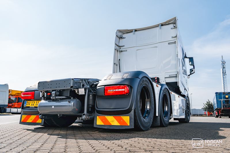 Transport Danmark henter Fabriksny DAF XG 480 FTS