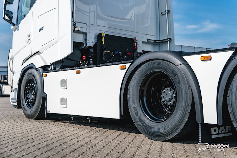 Transport Danmark henter Fabriksny DAF XG 480 FTS