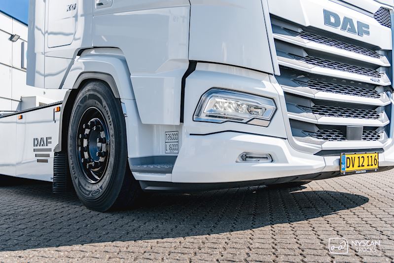 Transport Danmark henter Fabriksny DAF XG 480 FTS