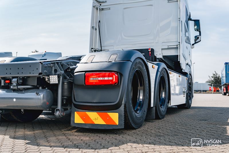 Transport Danmark henter Fabriksny DAF XG 480 FTS