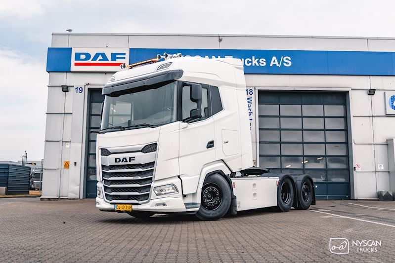 Fabriksny DAF XG  til Brdr. JK Transport 