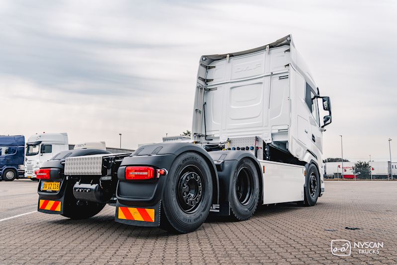 Fabriksny DAF XG  til Brdr. JK Transport 