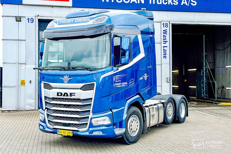 Lyngby Diesel henter Fabriksny DAF XG 480 FTG