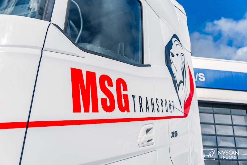 Ny DAF XG 480 FTS til MSG Aps 