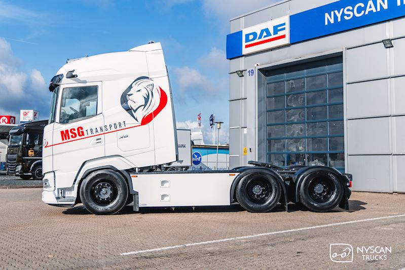 Ny DAF XG 480 FTS til MSG Aps 
