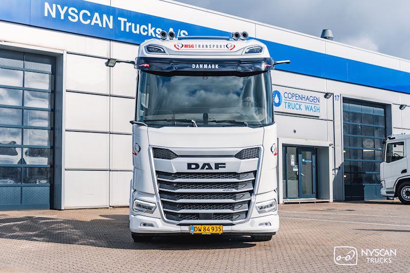 Ny DAF XG 480 FTS til MSG Aps 