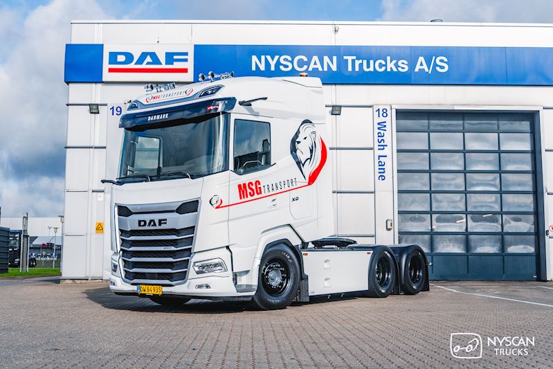 Ny DAF XG 480 FTS til MSG Aps 