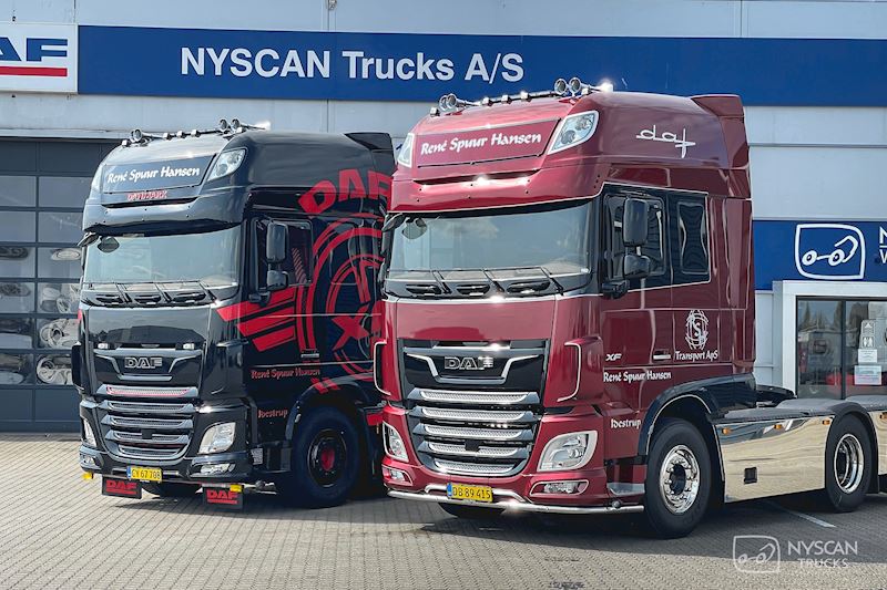 To nye DAF XF 530 til blandet landhandel - RSH Transport ApS