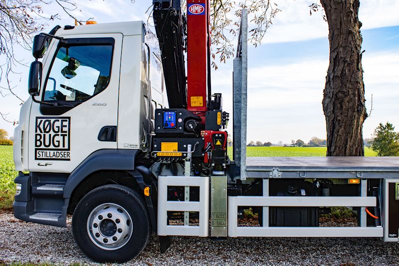 Ny DAF LF FA 260 til Køge Bugt Stilladser