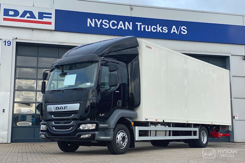 Fabriksny DAF LF 230 FA 4x2 m. Box/lift til Københavns Autohjælp