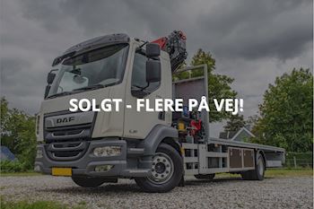 DAF XB FA 4x2 Stilladslastbil m. FASSI kran